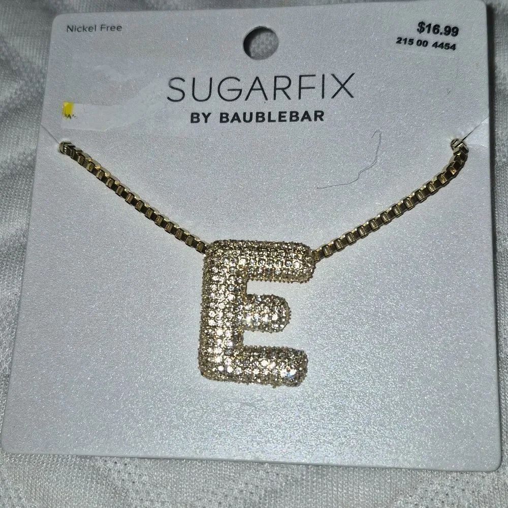 Sugarfix Baublebar Letter E Necklace - New